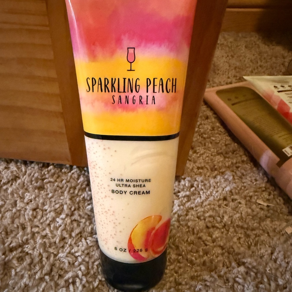 Bath & Body Works Pink and Orange Moisturizer